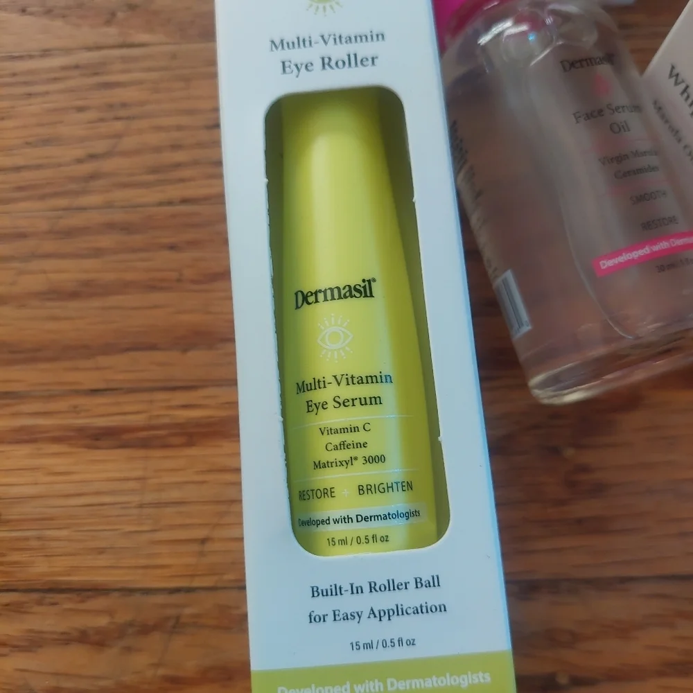 NEW DERMASIL 5PCS Fascial Products Oil Cream Serum Cleanser